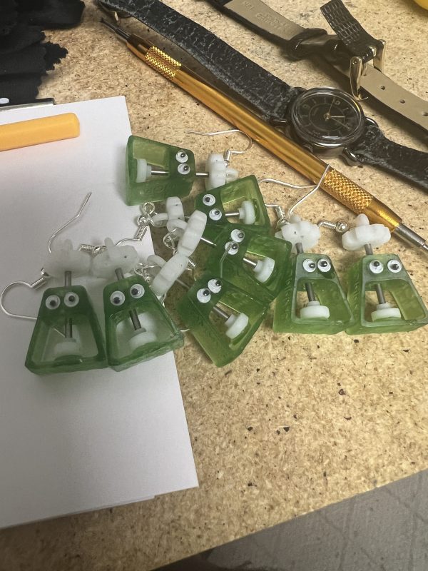 Mr. Bench Press Earrings - Image 2