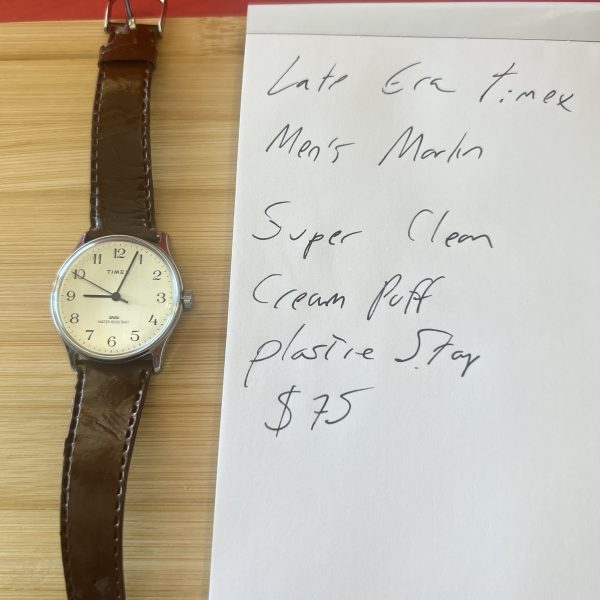 Timex Men’s Marlin Windup Mechanical Watch Circa late 70’s early 80’s - Image 6