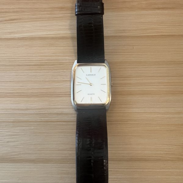 Lassale Men’s Vintage Quartz Tank dress watch ref 7750-5459 - Image 2