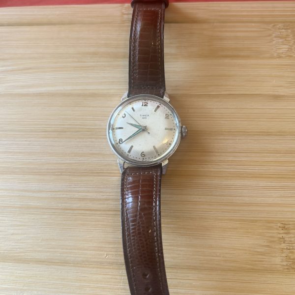 Timex 100 men’s watch with lizard calf strap - Image 2