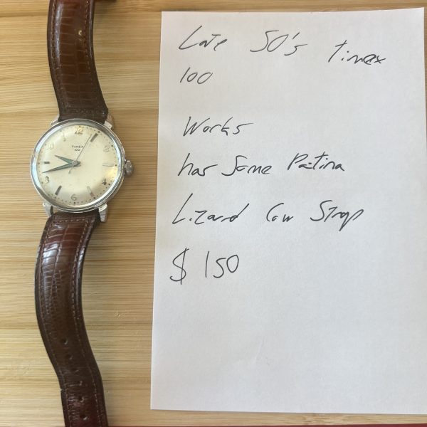 Timex 100 men’s watch with lizard calf strap - Image 5