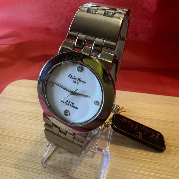 Philip Persio IPS Men’s steel calendar watch - Image 5