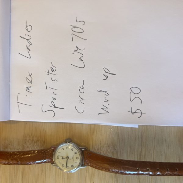 Timex Ladies Windup Sportster Watch circus late 70’s - Image 6
