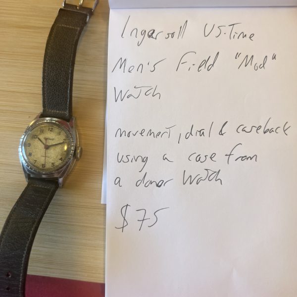 US Time/Ingersoll men’s field watch MOD WINDUP MECHANICAL - Image 5