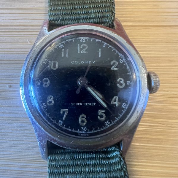 Colomby Men’s War Era Windup Mechanical Field Watch