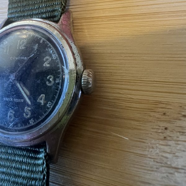 Colomby Men’s War Era Windup Mechanical Field Watch - Image 2