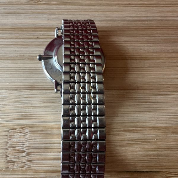 OMAX large dial stainless steel men’s quartz watch - Image 3