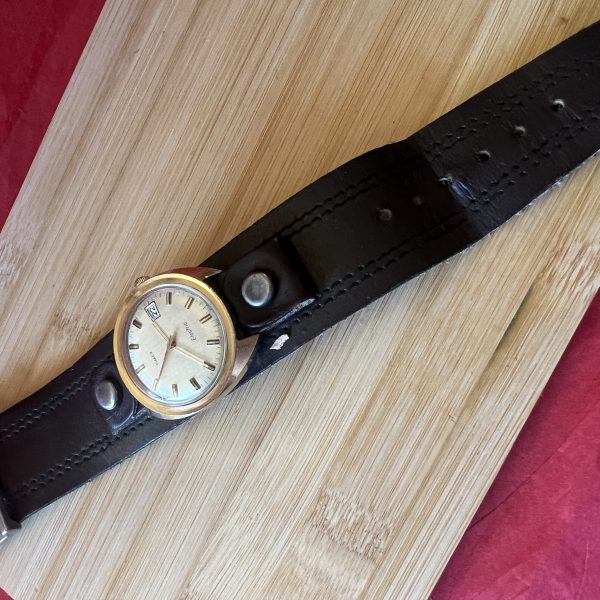 1971 Timex Electric men’s with cuff strap - Image 2