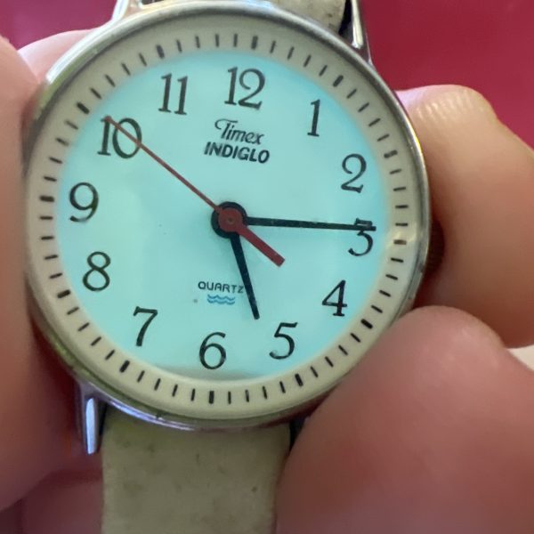 Timex ladies petite indiglo quartz watch