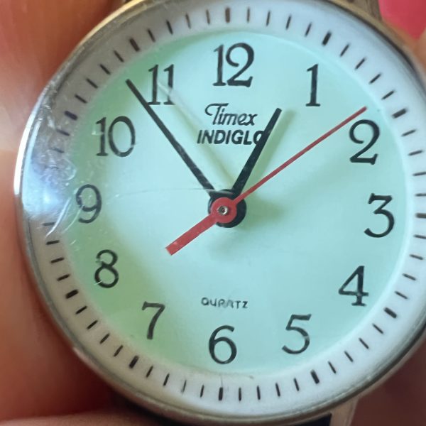 Timex dainty ladies Indiglo quartz watch