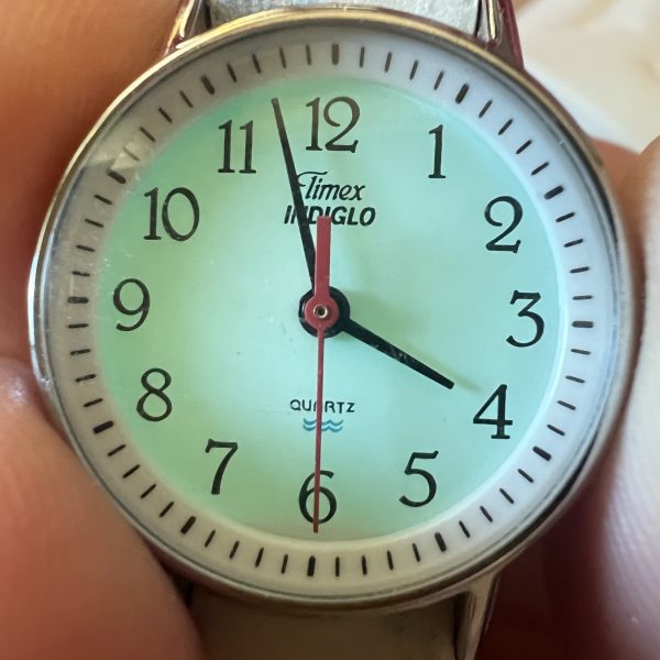 Timex ladies Indiglo quartz watch