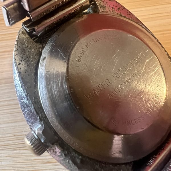 1976 Timex Viscount men’s automatic watch day date - Image 4