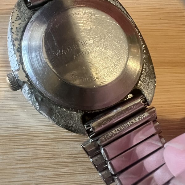 1976 Timex Viscount men’s automatic watch day date - Image 5