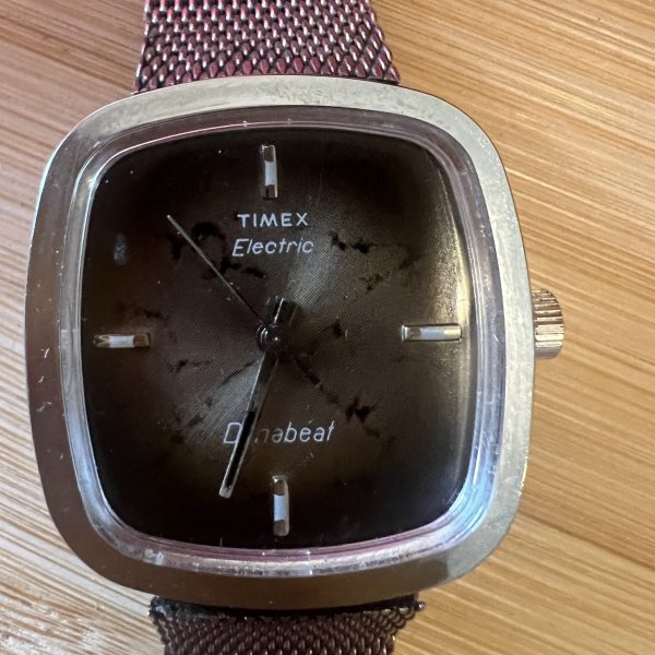 Timex men's electric  dynabeat square case