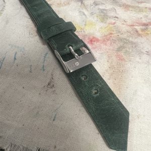 LE Series Goatskin Watch Strap by TTS Atelier - Green