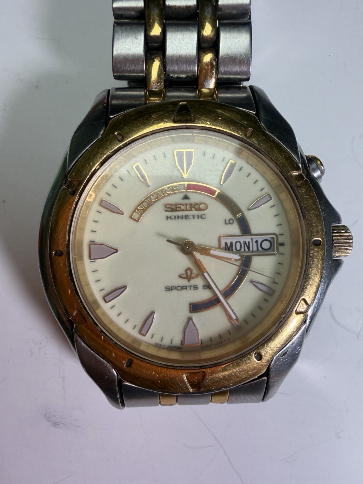 Seiko kinetic Sports 50 5M43-0B19