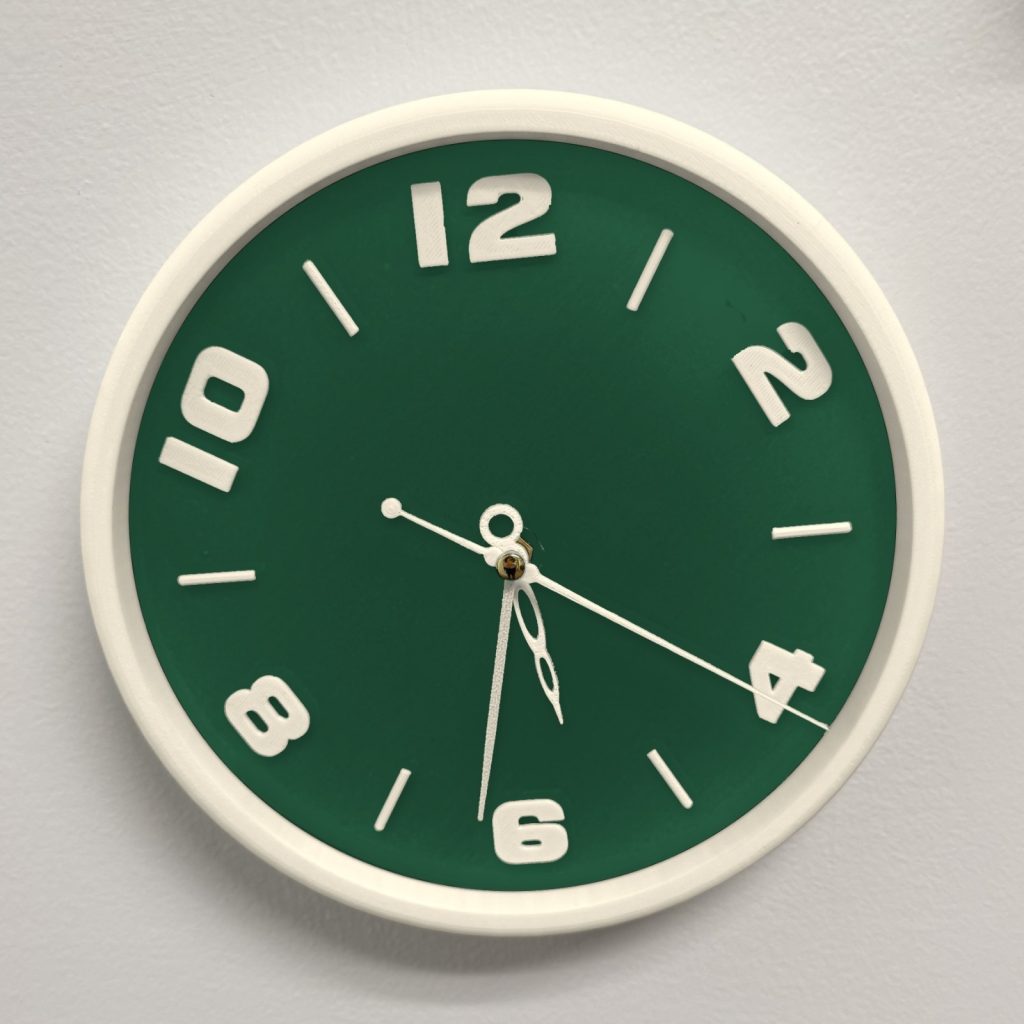 TTS Clockwerque TTSC-1 wall clock Racing Green