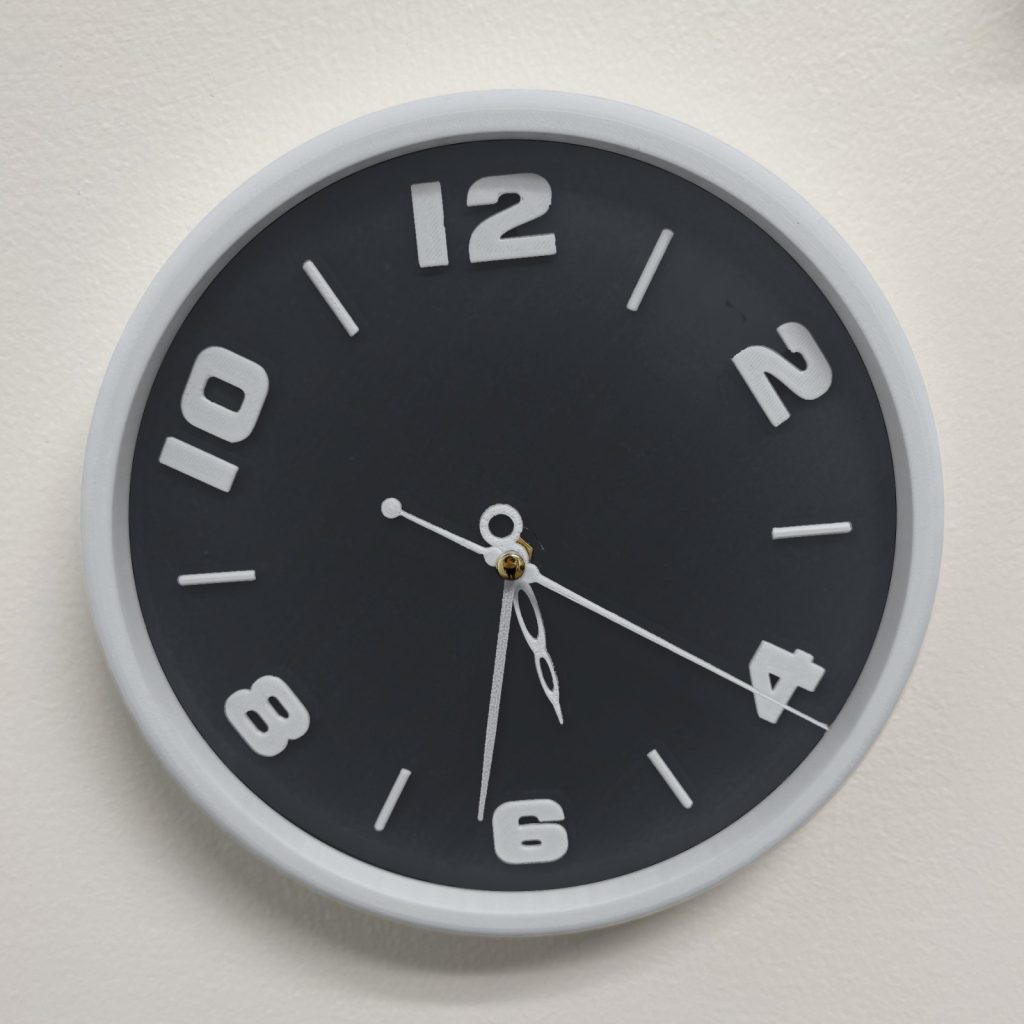 TTS Clockwerque TTSC-1 wall clock Graphite