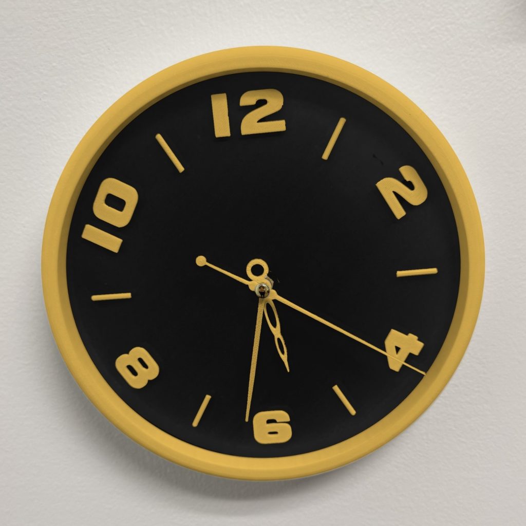 TTS Clockwerque TTSC-1 wall clock Black and Gold