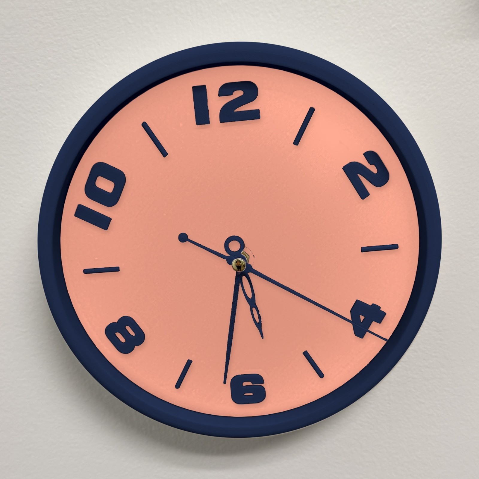 TTS Clockwerque TTSC-1 wall clock Salmon