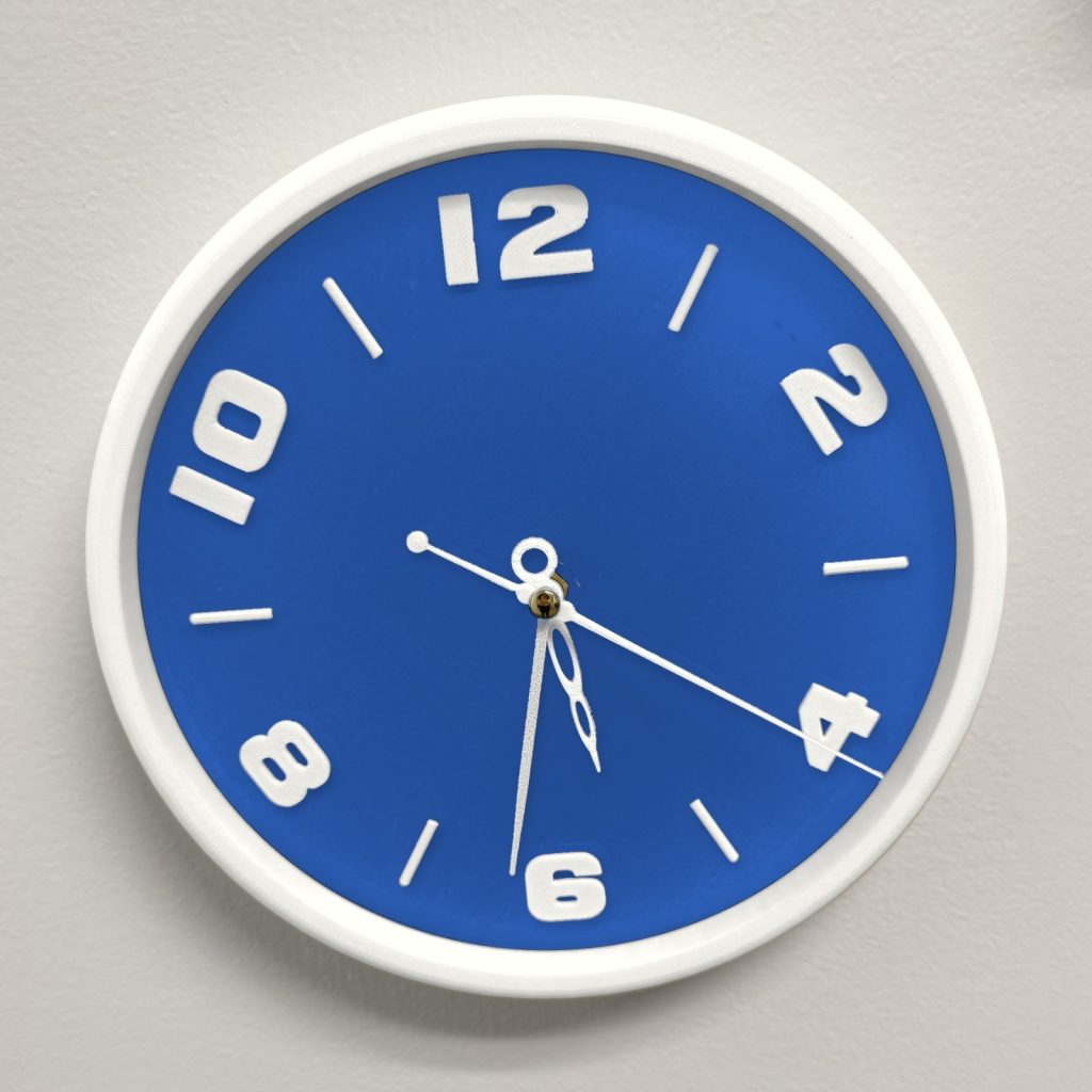TTS Clockwerque TTSC-1 wall clock Cobalt