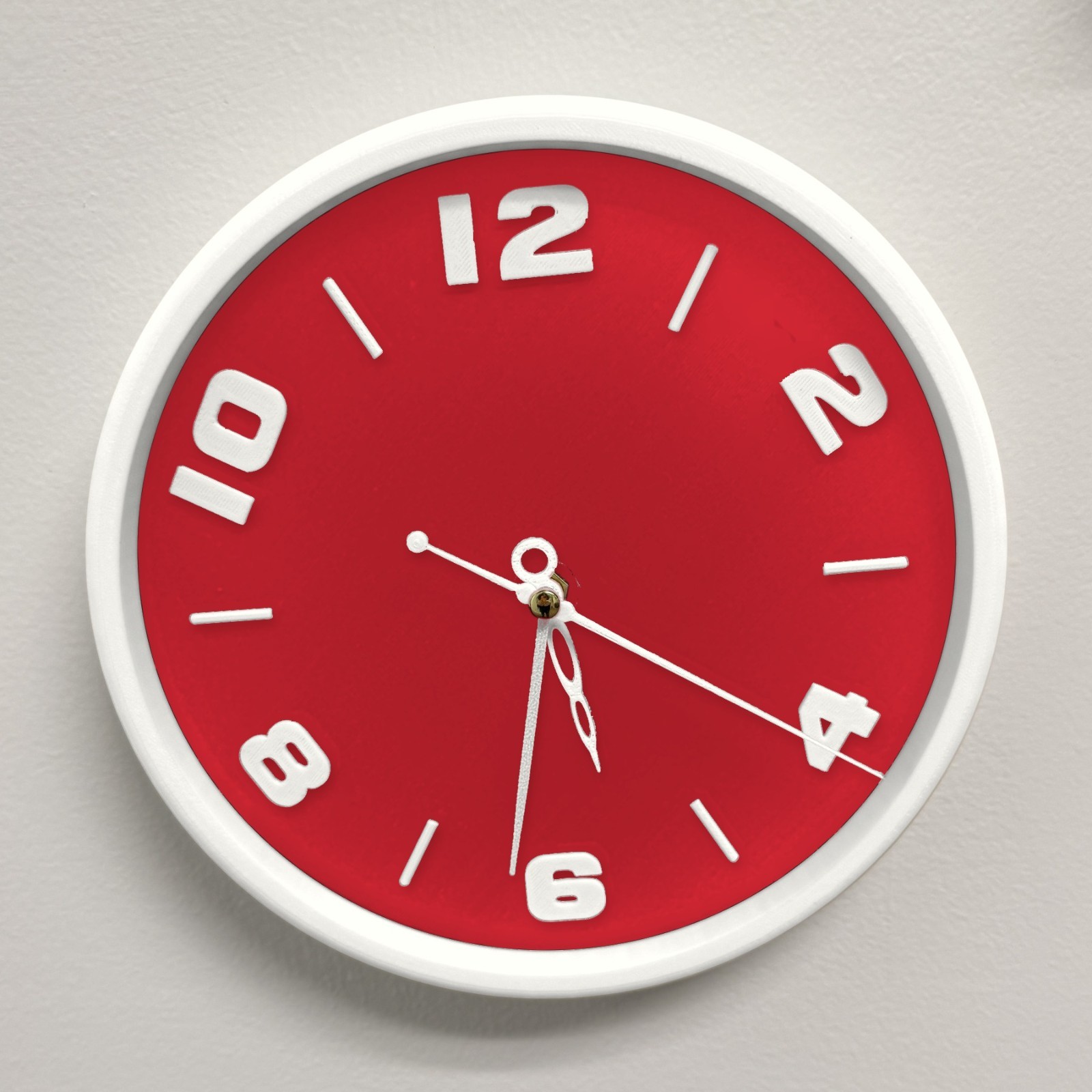 TTS Clockwerque TTSC-1 wall clock Scarlet