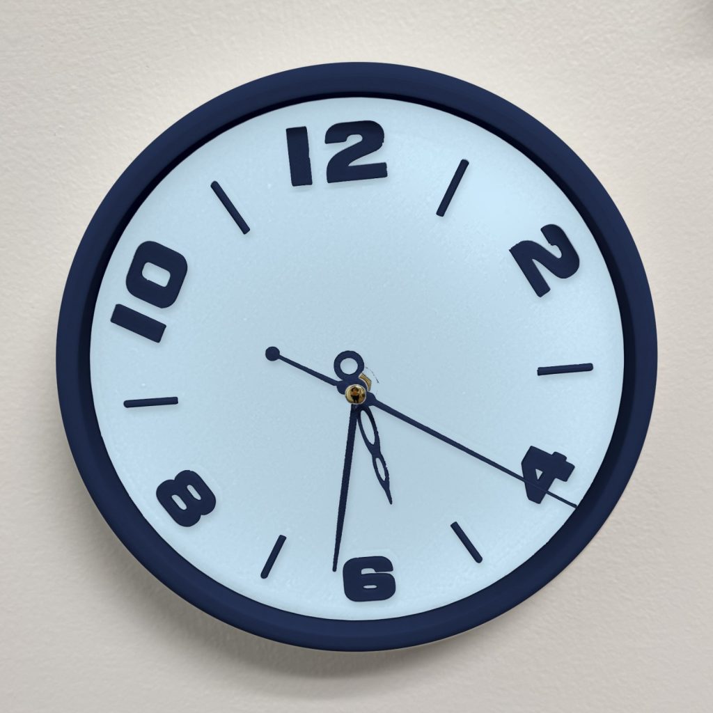 TTS Clockwerque TTSC-1 wall clock Glacier